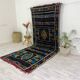 Handmade wool Berber rug 345 X 110 CM