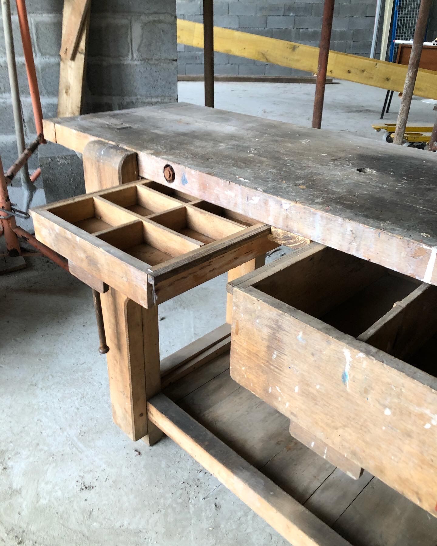 Vintage workbench 1950