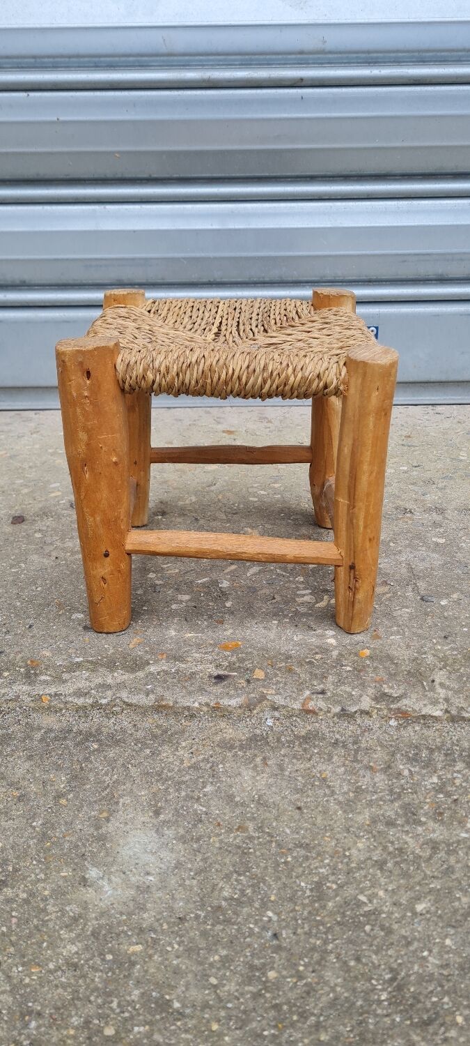 Vintage Berber stool