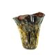 Large murano glass vase by enrico cammozzo (with coa)