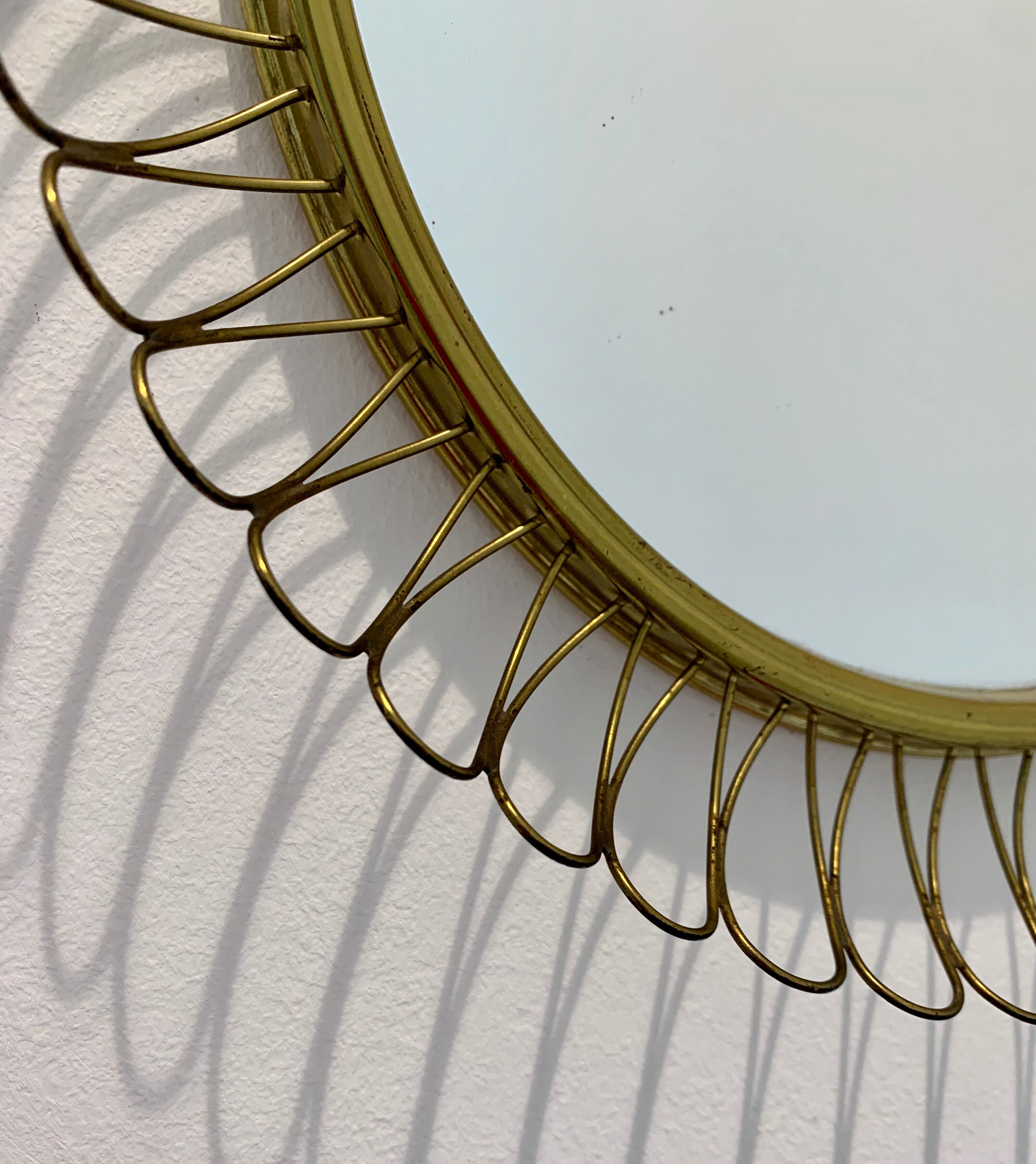 Mirror, 1950s - 31x31cm