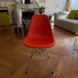 Set of 6 Vitra DSR chairs