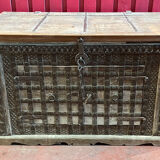 Afghanistan, XIX boat chest from the 19th century, superb original condition