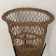 Woven wicker basket/tripod basket