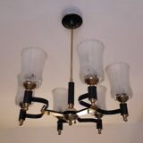 Chandelier in the style of the Arlus house from the 1950s