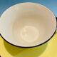 4 pastel yellow cups moulin des loups 50s