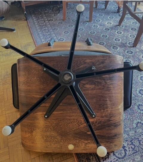 Fauteuil Lounge Chair Eames — Herman Miller Vintage 1956