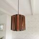 Mid century design pendant light werner schou, seventies