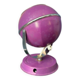 Vintage purple space age eyeball desk lamp