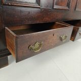 Antique 18th century Georgian oak mule chest / coffer / blanket box