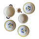 Set of 5 vintage serving dishes from the Flamingo series by Stavangerflint
