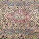 Persian wool and silk rug