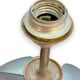 Kappa modernist lamp brushed steel circa 1960-1970 midcentury