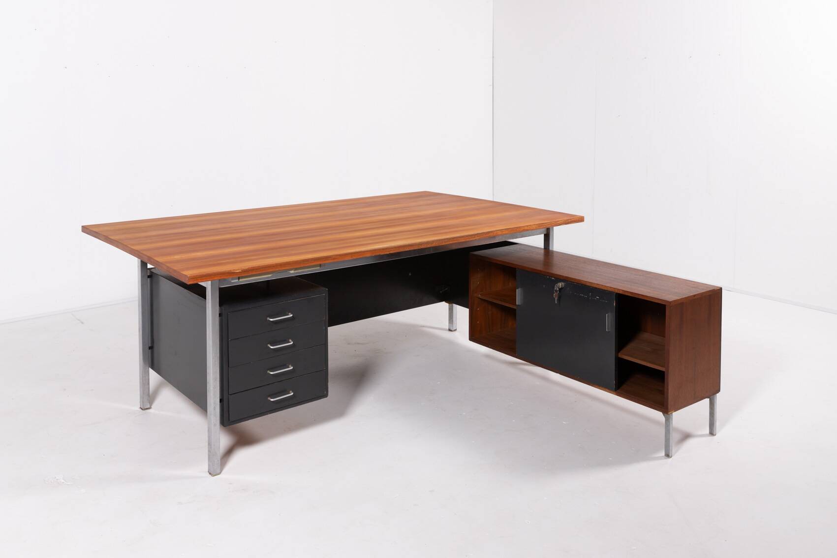 Bureau de direction par Herbert Hirche pour Holzäpfel, Allemagne des années 1950