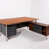 Executive desk by Herbert Hirche for Holzäpfel, 1950’s Germany
