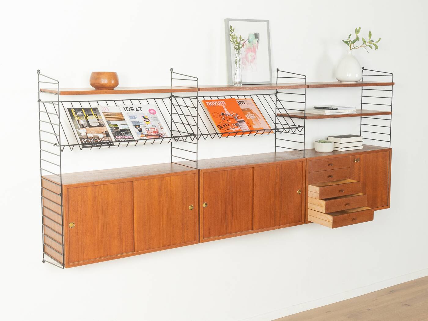 1950s Wall Shelf, Nils Strinning