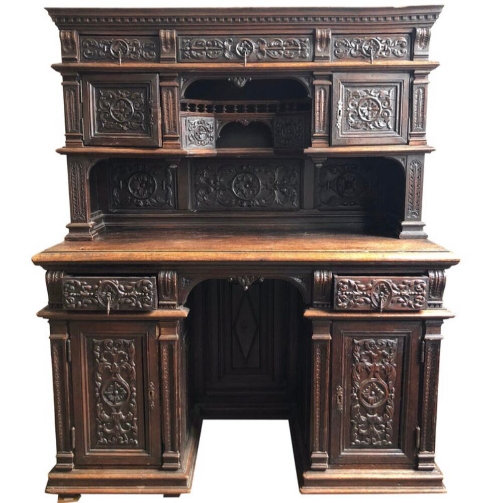 Secretary, Renaissance Style, Nineteenth Century