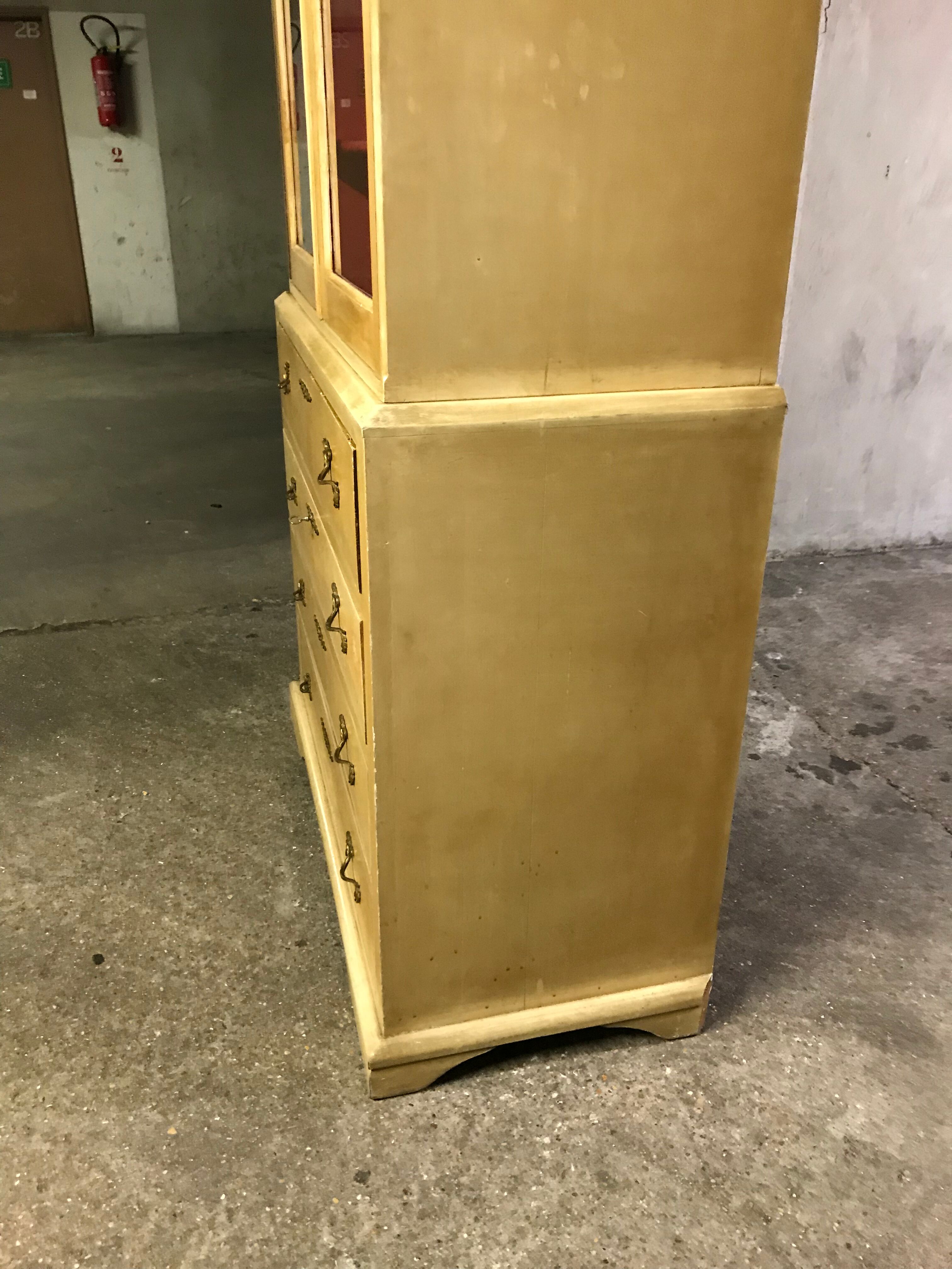 Buffet two body and chest of drawers