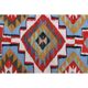 1970s Vintage Turkish Hand-Knotted Wool Cotton Red Runner Rug 93x355
