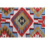 1970s Vintage Turkish Hand-Knotted Wool Cotton Red Runner Rug 93x355