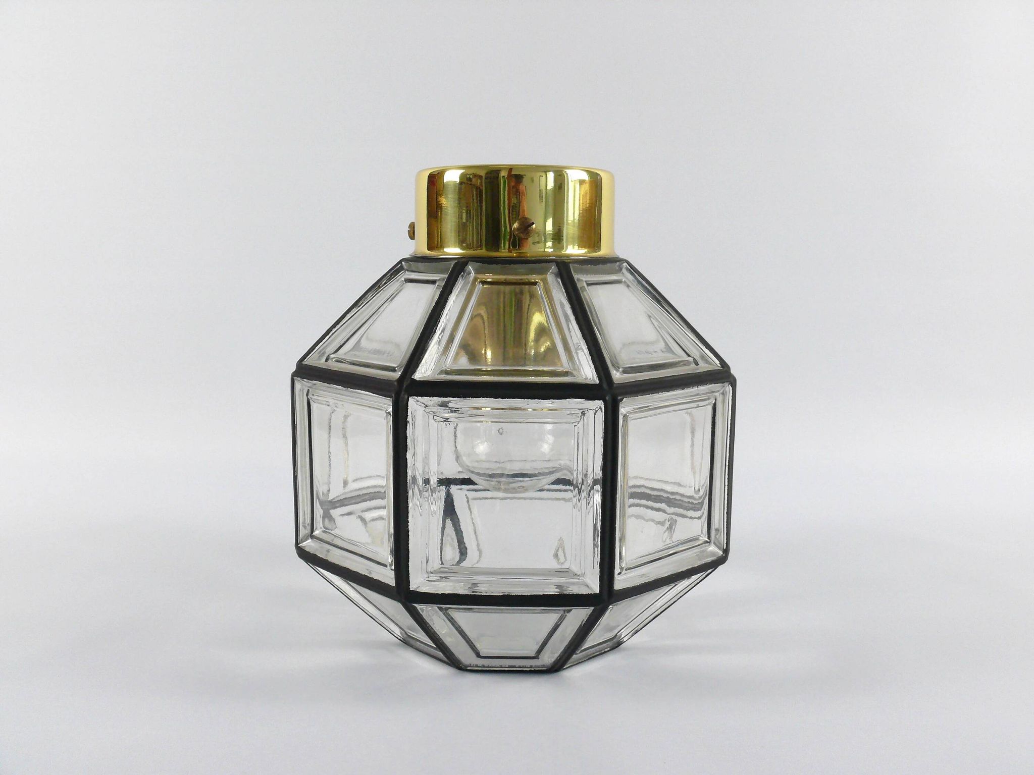 Hans-Agne Jakobsson ceiling lamp/wall light for Glashütte Limburg, 1970s, pendant, ceiling light