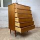 Scandinavian chest of drawers 6 vintage teak drawers, 60s