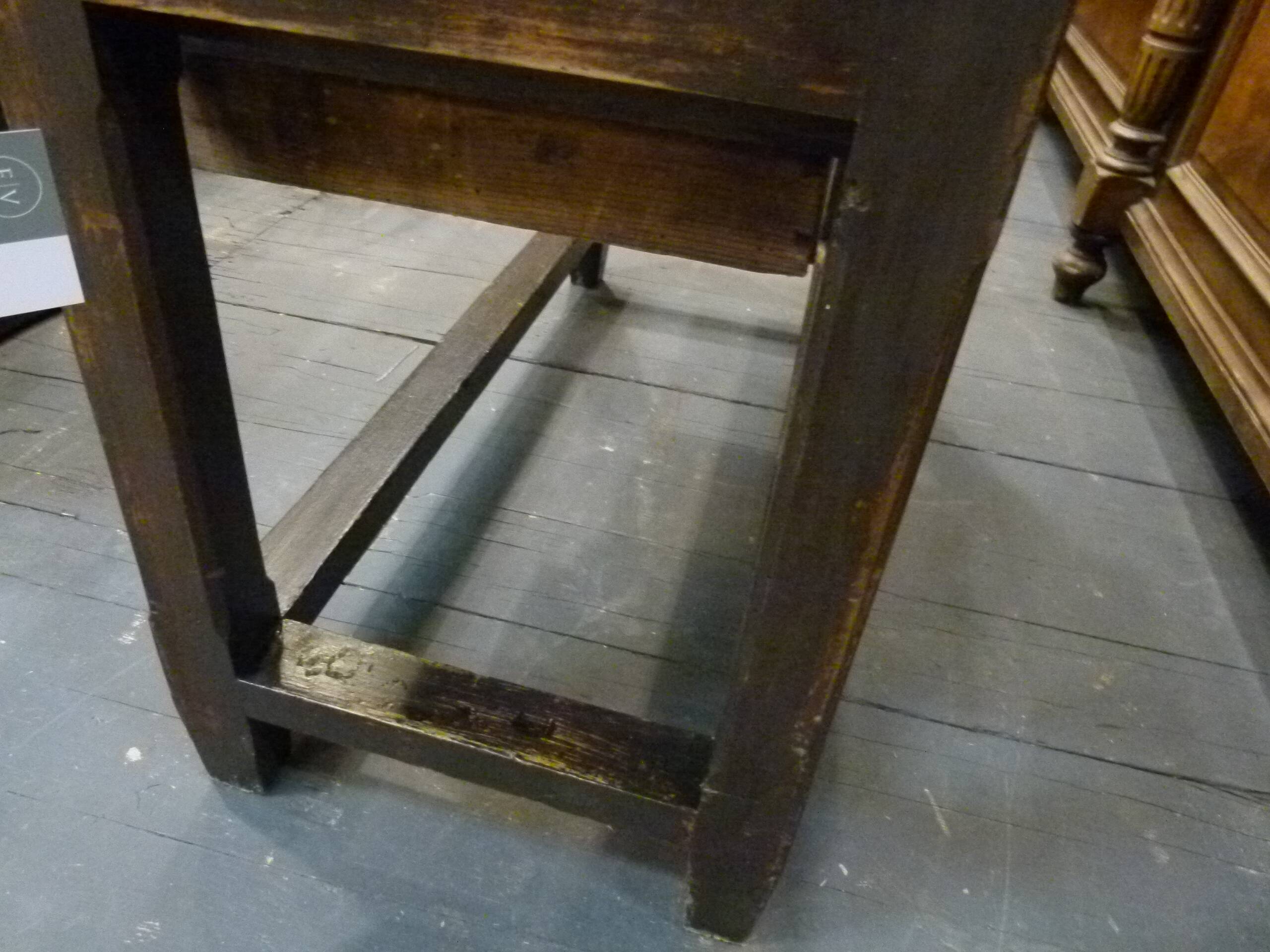 20th century solid wood industrial furniture