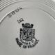 6 antique flat plates in Saint-Amand earthenware (Nord)