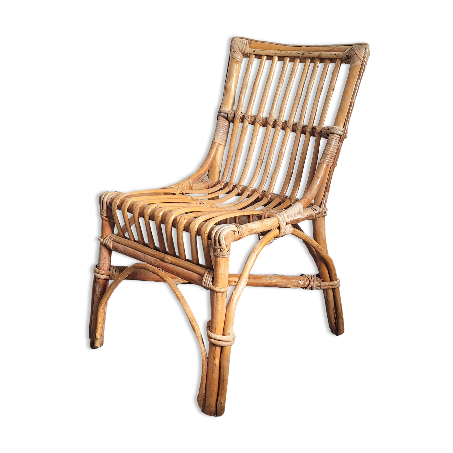 Driver, rattan chair
