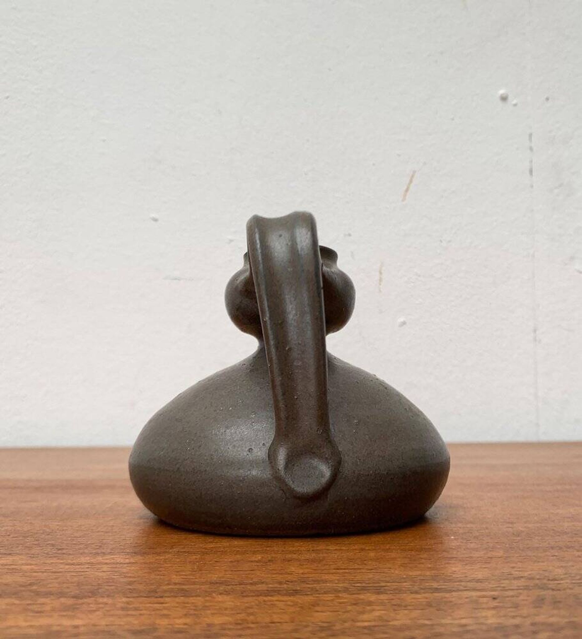 Mid-Century German Ceramic Studio Carafe Vase by Petra Töpferei, 1960s