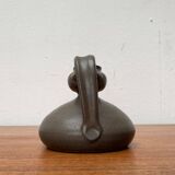 Mid-Century German Ceramic Studio Carafe Vase by Petra Töpferei, 1960s