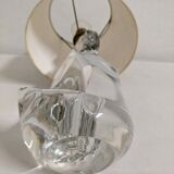 Crystal lamp signed Schneider