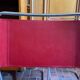 2 tubular chairs in red leatherette, Italy, Design, 1970