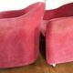 Paire de fauteuils PS142, Eugenio Gerli, 1960s, velours framboise