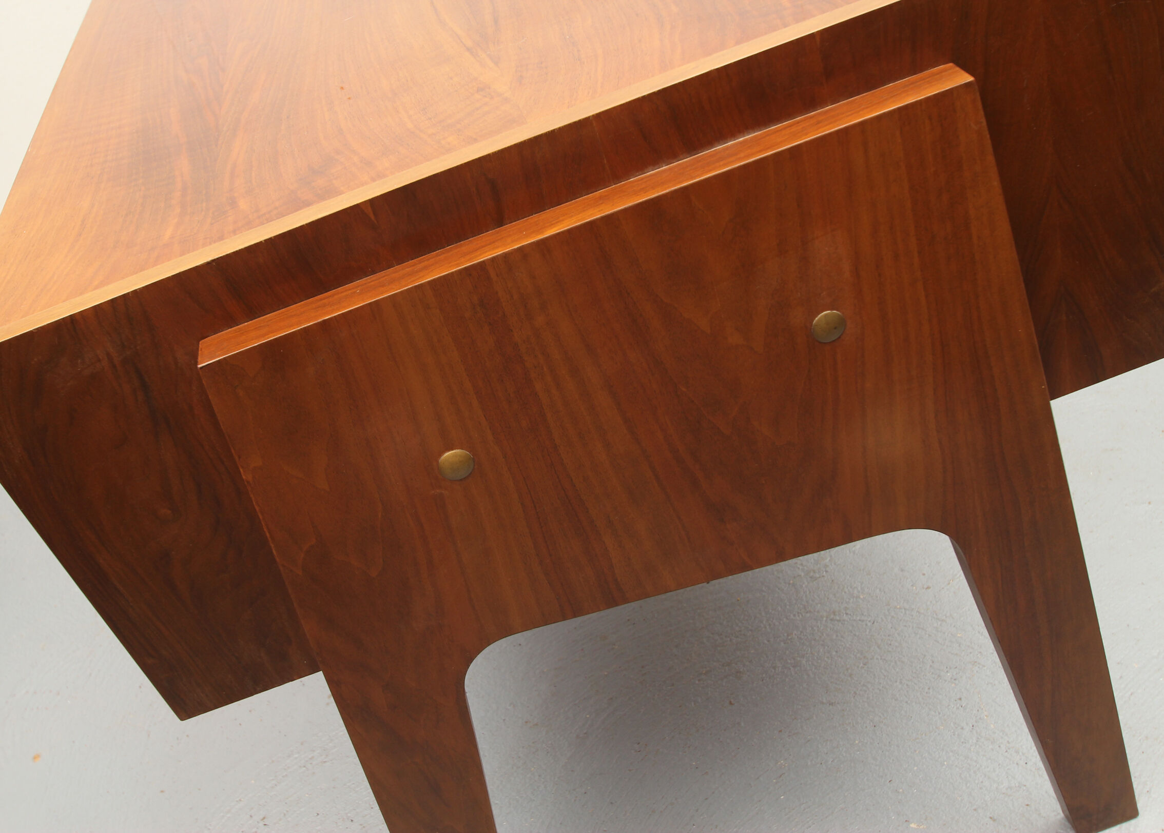1950s desk in walnut