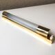 Vintage neon wall lamp 60 Stores Reunited massive brass