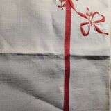 Antique tablecloth embroidered in kelsch