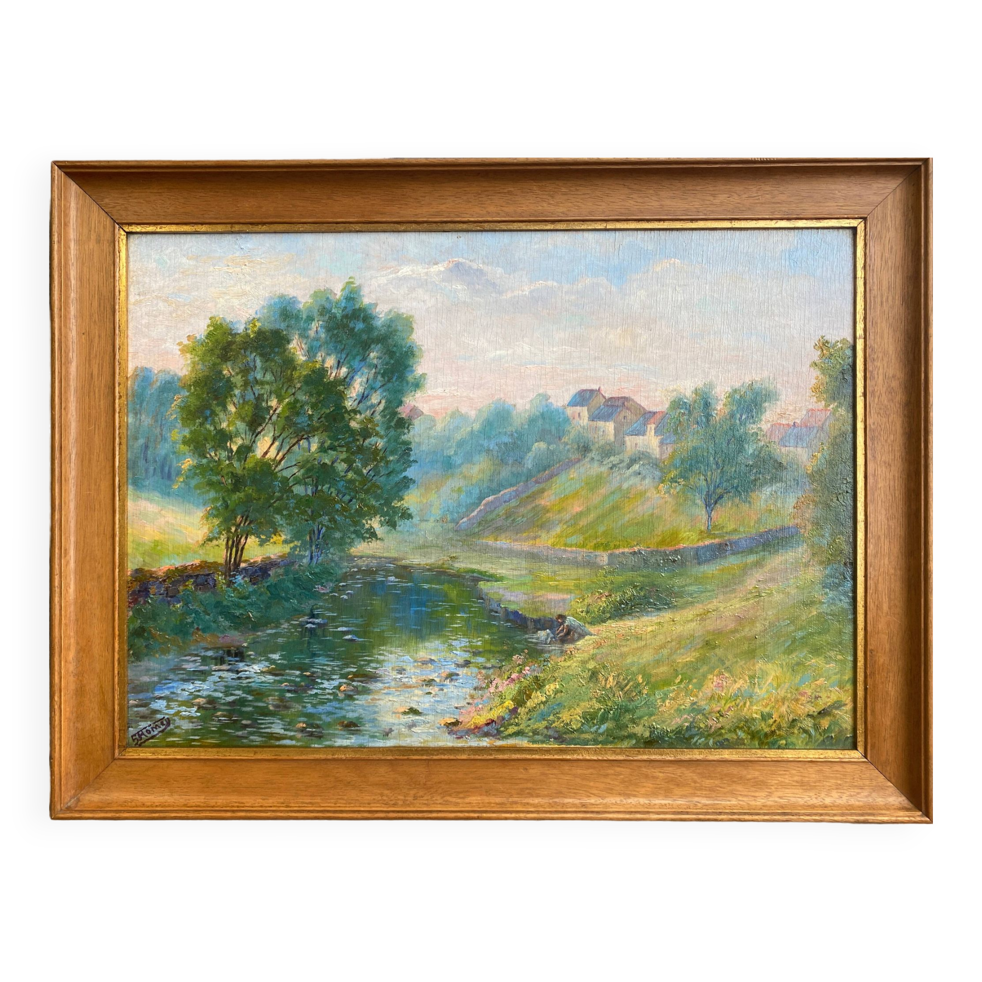 Photo 1/8 Click to enlarge Do you have one to sell? Sell yours HSP painting: "La lavandi