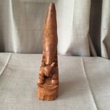 Wooden nutcracker folk art