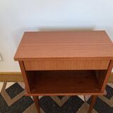 Bedside table compass legs