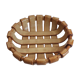 Vallauris braided ceramic fruit cup