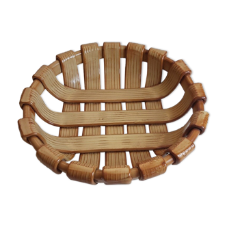 Vallauris braided ceramic fruit cup