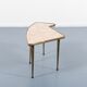 Modern Italian sculptural side table from the 1960s