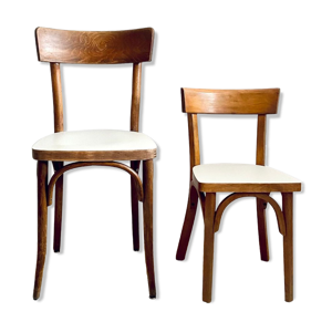 Duo famille de chaises bistrot