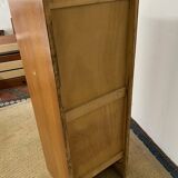 Vintage curtain filing cabinet