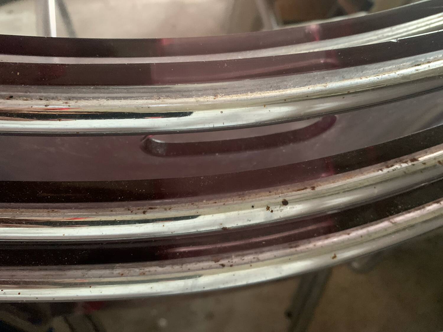 Set of 4 plexiglass chairs