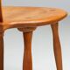 Set of four Scandinavian dining chairs in oak Denmark 1960