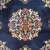 Oriental Persian carpet midnight blue 170x120cm