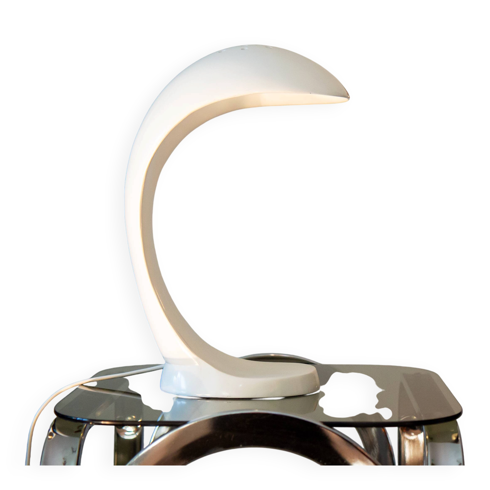 Cobra lamp, 70s design, La Chaise Longue edition 1980