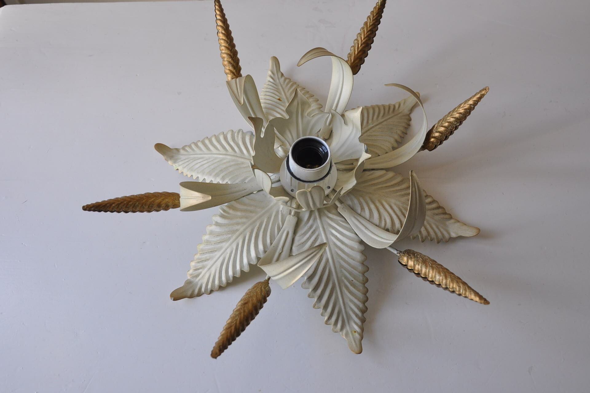 Applique ou plafonnier feuilles